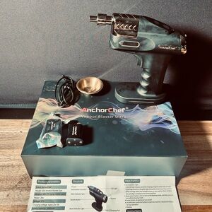 Anchor chef cocktail bubble smoker  Vapor Blaster Ultra - Black